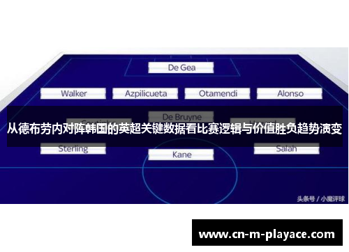 从德布劳内对阵韩国的英超关键数据看比赛逻辑与价值胜负趋势演变