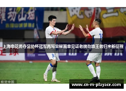 上海申花勇夺足协杯冠军再写荣耀篇章见证老牌劲旅王者归来新征程 上海申花勇夺足协杯冠军再写荣耀篇章见证老牌劲旅王者归来新征程